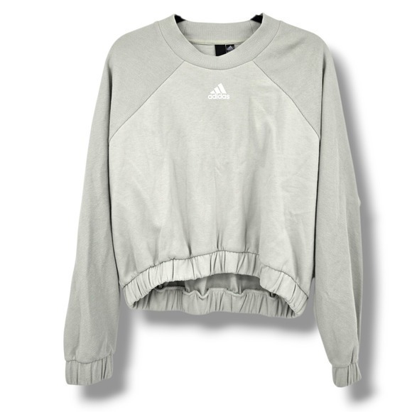 adidas Tops - Adidas Pullover Sweatshirt Cropped Athleisure Activewear Comfy Casual Size S